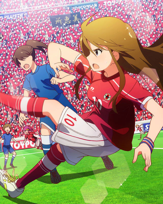 【サッカーエロ画像】日本代表を応援するリアル女子には苦笑いしちゃうけど二次元女子には興奮する！ 12
