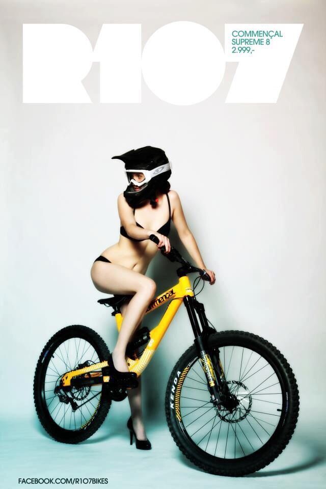 【自転車エロ画像】ただただ自転車に乗っている女の子が可愛いというだけの画像まとめ！ 04